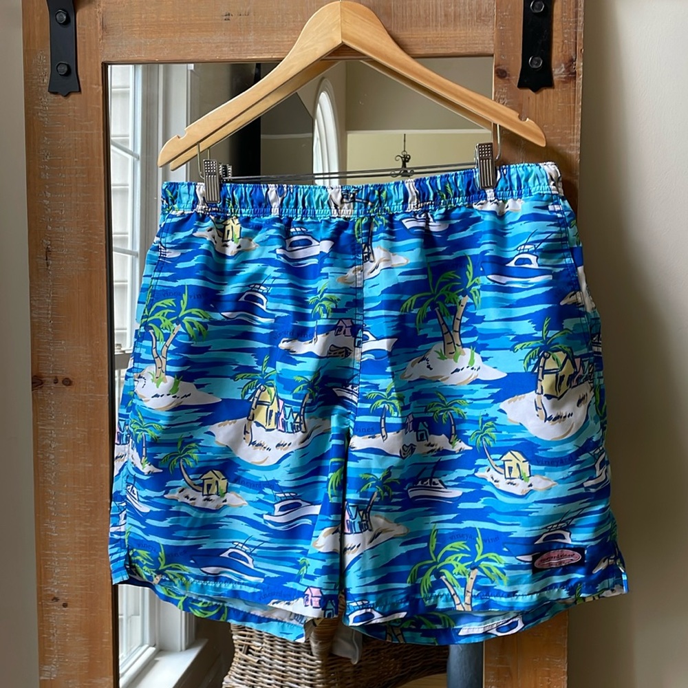 Vineyard Vines Chappie Swim Trunks Size XL